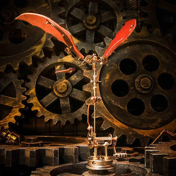 Upgrade Your Creativity with this Ornithopter Metal Assembly Puzzle - Inspired by Leonardo da Vinci